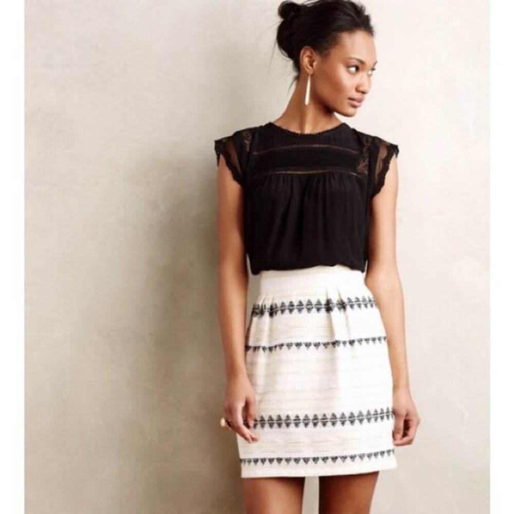 Anthropologie “Nomad by Morgan Carper” Mini Skirt